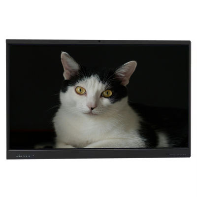 Màn hình phẳng tương tác 98 inch 4K Android 14 8+128GB Màn hình cảm ứng thông minh kỹ thuật số Android OPS Chân đế di động tùy chọn cho lớp học và cuộc họp
