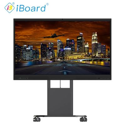 Màn hình tương tác phẳng 65 inch với màn hình cảm ứng hồng ngoại và RAM 3G