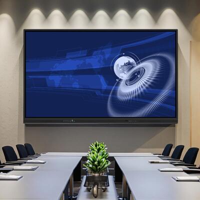 Bảng trắng tương tác LED 75 "Màn hình cảm ứng đa điểm Android Windows Hệ thống kép