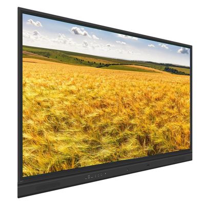 75 86 Inch Wall Mounted LCD Interactive Whiteboard với 2x 15W loa subwoofer Tùy chọn và tùy chọn Camera và Mic tích hợp