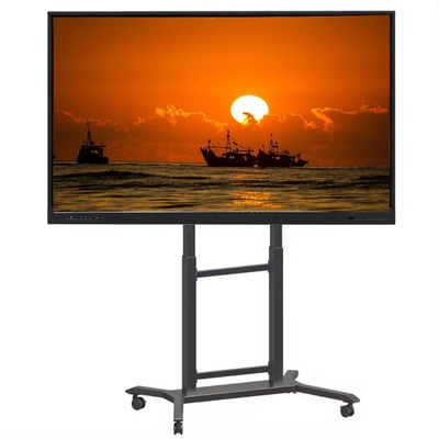 Giá xuất xưởng 4k 65 75 85 96 110 inch Màn hình cảm ứng Phần mềm đa ngôn ngữ Bảng thông minh LCD Bảng tương tác Android