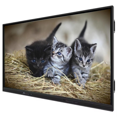Giá xuất xưởng Bảng tương tác 4k 65 75 85 96 110 inch Màn hình cảm ứng Phần mềm đa ngôn ngữ Bảng thông minh LCD Bảng trắng tương tác Android