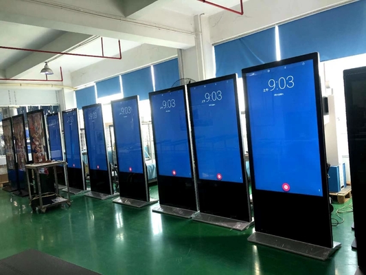 Capacitive touch Commercial Display Touch Kiosk Interactive Digital Signage For Business hiển thị