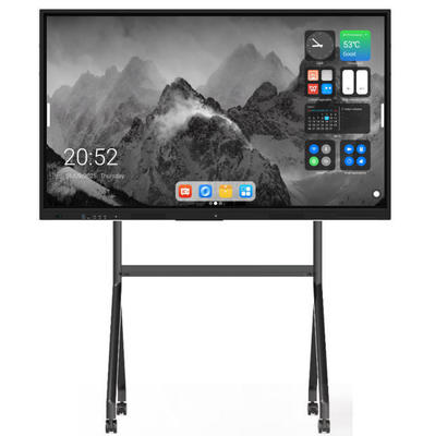 Bảng kỹ thuật số tương tác màn hình phẳng IR 55 inch Màn hình cảm ứng thông minh