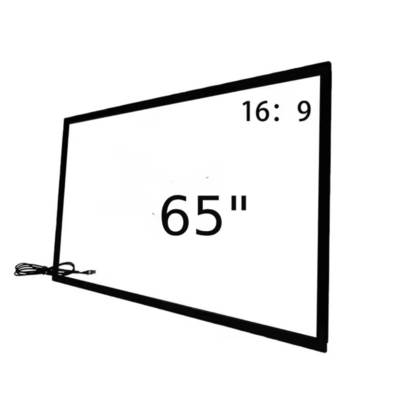 Hình phủ khung cảm ứng hồng ngoại 32 43 49 55 65 75 Inch 40 Điểm cảm ứng hồng ngoại với kết nối USB cho màn hình TV số Kiosk Totem