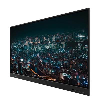 Bảng phẳng tương tác 98 inch với 50 điểm cảm ứng và hệ thống cảm ứng Android cho màn hình bảng trắng thông minh