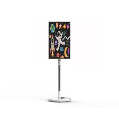 Kiosk màn hình cảm ứng 32 inch Android 13 với khay di động và biển báo kỹ thuật số tương tác