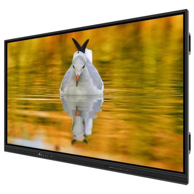 Bảng trắng tương tác LED với Android 14 Ultra Fine Infrared Touch và Mic Camera tùy chọn cho các trường học và cuộc họp