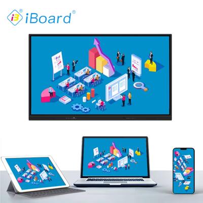 Màn hình tương tác iBoard 98 inch chất lượng cao, màn hình phẳng cảm ứng TV – Giải pháp hiển thị cao cấp cho giảng dạy trong trường học và các cuộc họp công ty
