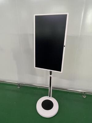 32 inch Portable Smart TV Màn hình cảm ứng di động Không dây Android TV trên bánh xe