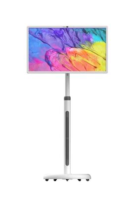 32 inch Portable Smart TV Màn hình cảm ứng di động Không dây Android TV trên bánh xe