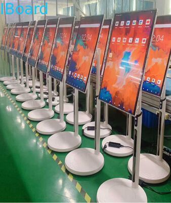 Bảng trắng tương tác không dây 32 inch với máy ảnh tích hợp và TV màn hình thông minh di động