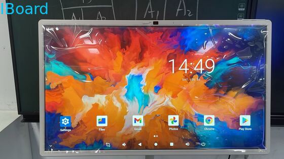 Bảng trắng tương tác không dây 32 inch với máy ảnh tích hợp và TV màn hình thông minh di động