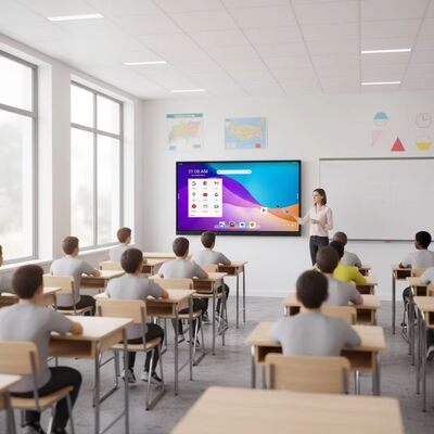 75" Infrared Interactive whiteboard IFPD For Education Hội nghị kinh doanh