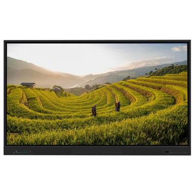 Bảng thông minh LCD 75 inch với Android 15 và chia sẻ không dây cho giảng dạy và họp bảng trắng tương tác