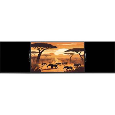 75 Inch Blackboard thông minh với Android PC cảm ứng hồng ngoại cho phòng họp giáo dục