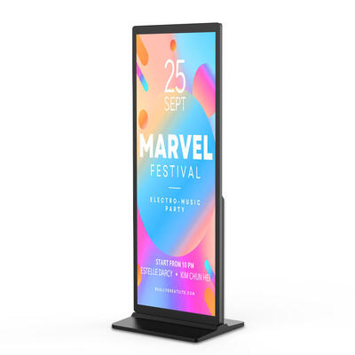 55 Inch Digital Advertising Monitor với Infrared / PCAP Touch và Android / Windows OS cho sử dụng thương mại