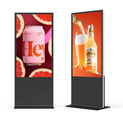 75 inch Digital Signage với màn hình cảm ứng và hỗ trợ nhiều ngôn ngữ cho màn hình quảng cáo bán lẻ