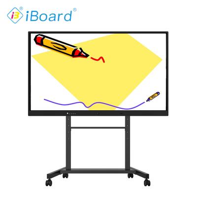 Bảng thông minh tương tác phẳng 98 inch cho lớp học hội nghị hiển thị