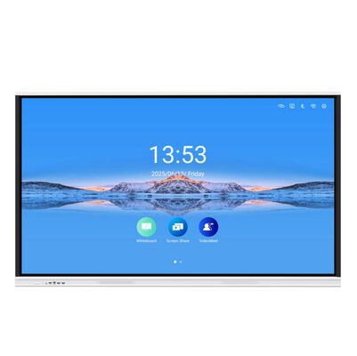 86 inch Interactive Whiteboard với màn hình 4K UHD và 20/40 điểm chạm để học tập hợp tác