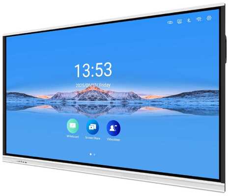 86 inch Interactive Whiteboard với màn hình 4K UHD và 20/40 điểm chạm để học tập hợp tác