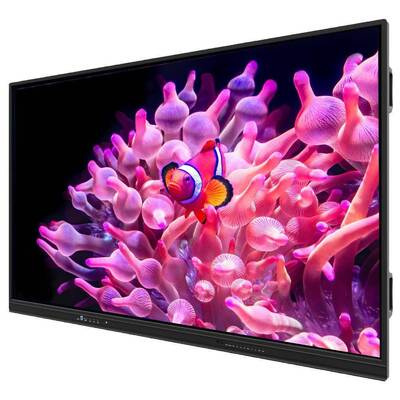 Bảng trắng tương tác thông minh màn hình phẳng 4K 75 inch, cảm ứng 40 điểm, dùng trong lớp học