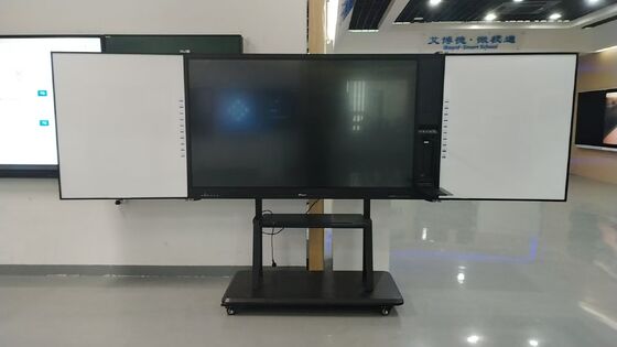 Đứng xe TV di động điều chỉnh chiều cao cho màn hình 65"-100"