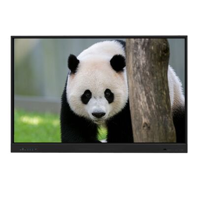 Màn hình cảm ứng tương tác 75 inch với 20/40 điểm chạm và cảm ứng hồng ngoại cho việc giảng dạy ở trường học và các cuộc họp văn phòng