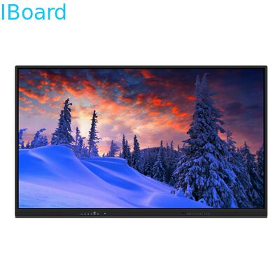TV màn hình cảm ứng màn hình phẳng tương tác 98 inch với 4K Ultra HD và 20 điểm cảm ứng cho trường học và doanh nghiệp