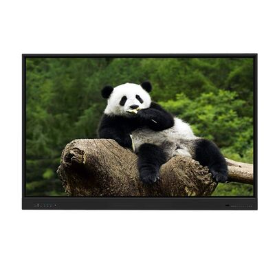 65/75/86 Inch độ phân giải 4K Phân hình phẳng tương tác Bảng bảng thông minh thông minh với Multi-Touch và Android / Windows / Linux / Mac OS