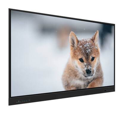 Màn hình tương tác phẳng 86 inch với Android WiFi và phần mềm bảng trắng tích hợp cho lớp học và văn phòng