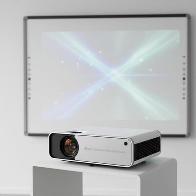 iBoard Mức giá rẻ DLP Laser Portable Projector 4K Whiteboard Ultra Short Throw Projector cho lớp học