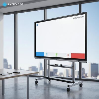 110 Inch 4K độ phân giải Android OS Whiteboard tương tác Smart Board cho giáo dục và cuộc họp văn phòng