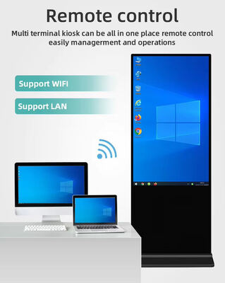 Hệ thống Android Digital Signage với màn hình cảm ứng hồng ngoại hỗ trợ đa hệ điều hành và độ phân giải Full HD cho quảng cáo tương tác