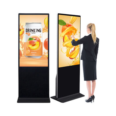 Hệ thống Android Digital Signage với màn hình cảm ứng hồng ngoại hỗ trợ đa hệ điều hành và độ phân giải Full HD cho quảng cáo tương tác