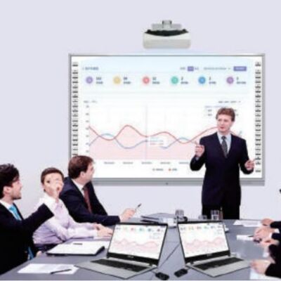 75 inch tất cả trong một bảng trắng tương tác với công nghệ hồng ngoại và màn hình cảm ứng 20 điểm