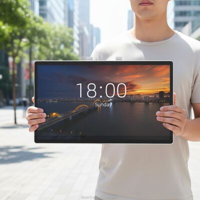 Máy quét mã QR Thiết kế màn hình cảm ứng Kiosk Phong cách thời trang Với tỷ lệ tương phản 4000 đến 1 Được thiết kế cho sự tương tác của khách hàng