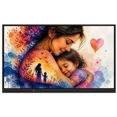 Iboard Smart Android USB HDMI TYPE-C RJ45 Touch Monitor 75 Inch Wifi Cho các cuộc họp và học tập