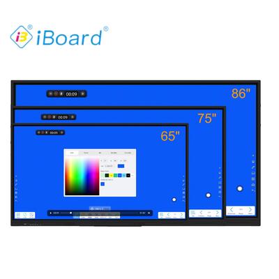 75 inch Interactive Flat Panel Phần mềm viết hệ thống Android cơ bản với chức năng AI Chi phí rẻ hơn Chức năng mạnh mẽ