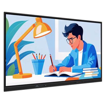 75 inch Android PC Smart Panel Wifi HDMI USB 50 điểm chạm cho văn phòng họp