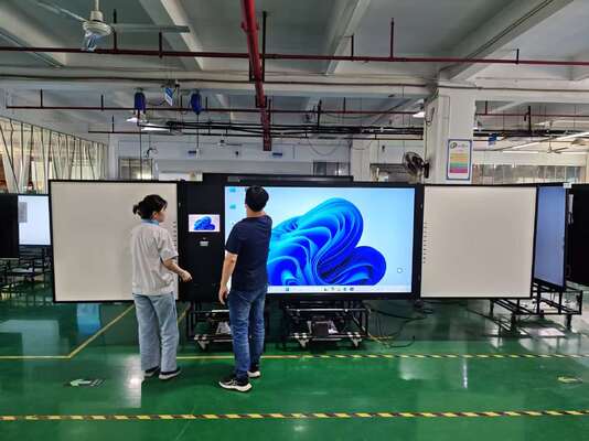 110 inch kết nối Blackboard thông minh Whiteboard tương tác bảng phẳng màn hình tất cả trong một