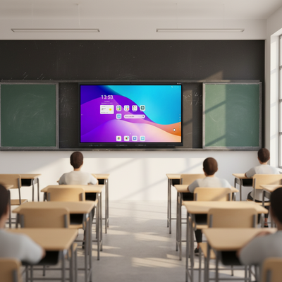 75 inch Iboard 4K Smart Whiteboard với 20 điểm cảm ứng cho giảng dạy & cuộc họp