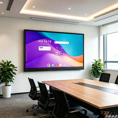 Màn hình tương tác Android 16 75 inch được Google EDLA chứng nhận cho các cuộc họp ở trường