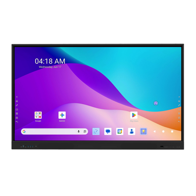 Màn hình phẳng tương tác Android 16 được Google EDLA chứng nhận Hiển thị 65/75/86/98 inch từ iBoard