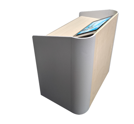 23.8 Inch Digital Podium Touch Table Desk Cabinet Cho lớp học giảng dạy cuộc họp văn phòng