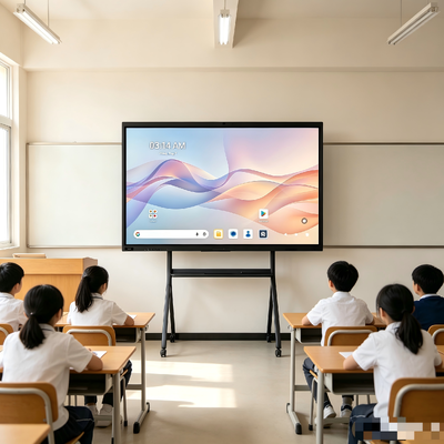 Màn hình tương tác phẳng iBoard 75 inch Bảng thông minh với chứng nhận Google EDLA