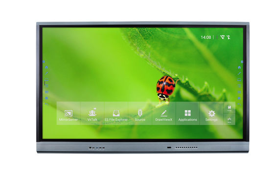 Màn hình cảm ứng tương tác 75 "Bảng trắng Màn hình cảm ứng LCD thông minh 4K LCD