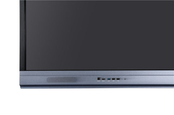 65 '' Bảng điều khiển phẳng tương tác Phòng hội nghị Lớp học Bảng thông minh để thuyết trình