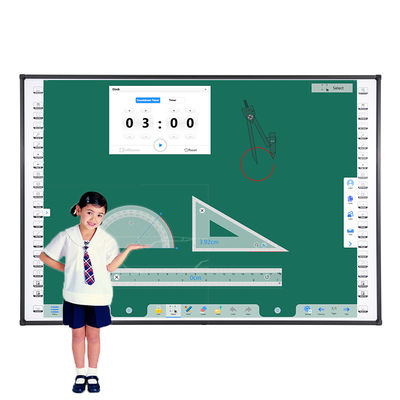 Bảng dạy học màn hình cảm ứng 10 điểm Treo tường có phím nóng