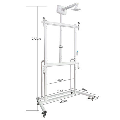 Chân đế bảng trắng tương tác bằng thép carbon Khả năng chịu tải 100kg